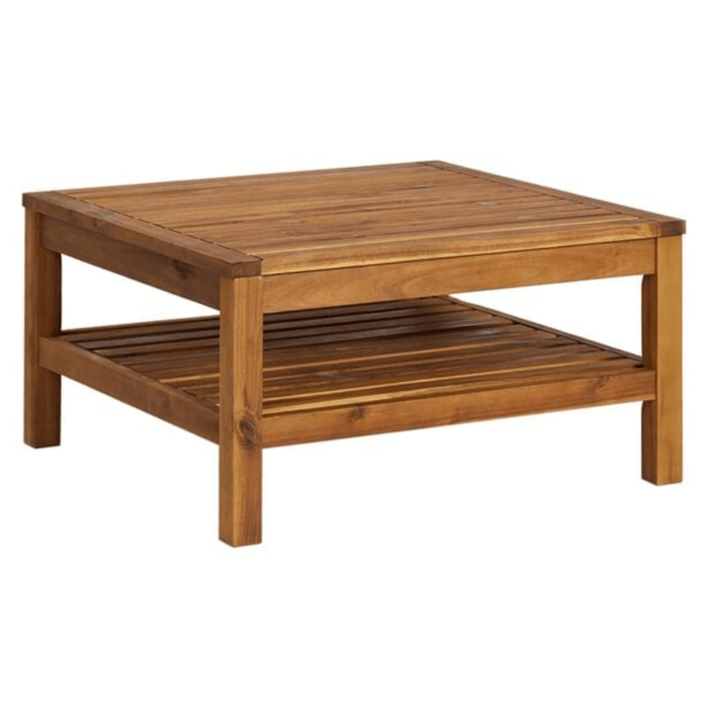 Cream Cushion Garden Lounge Set – Solid Acacia Wood, Large Modular Design