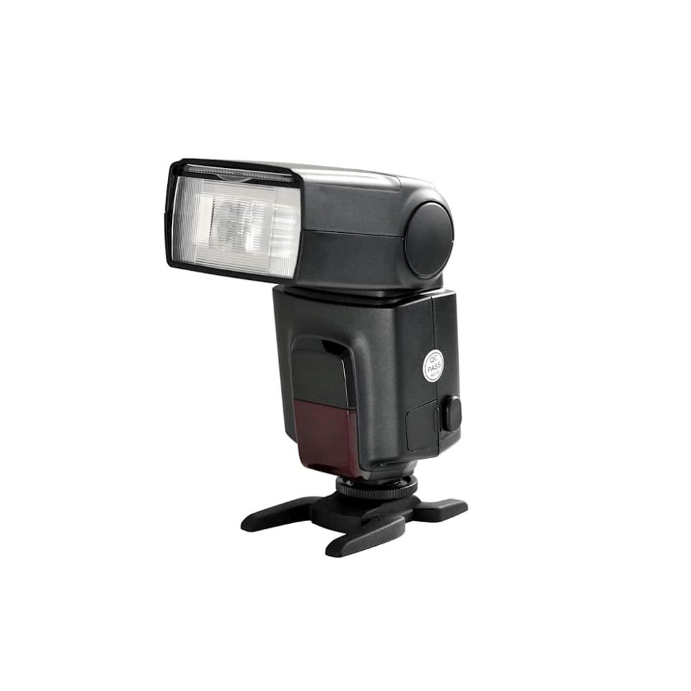 Manual Speedlight Set, Black Metal, Height Adjustable