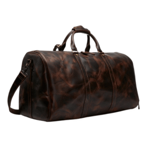 Leather Travel Bag for Men - Retro Crossbody Carry-On